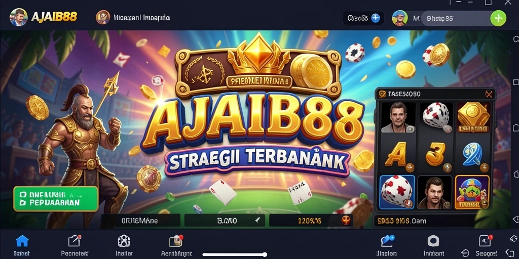Tampilan gameplay AJAIB88 yang seru dan menantang dalam strategi.