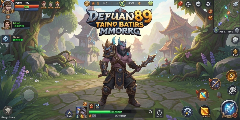 Tampilan gameplay menarik di DEPO89 dengan aksi pertarungan yang dinamis.