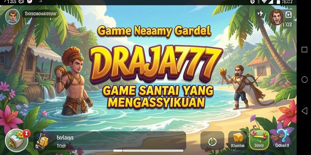 Screenshot gameplay DRAJA777 yang menarik dan penuh warna.