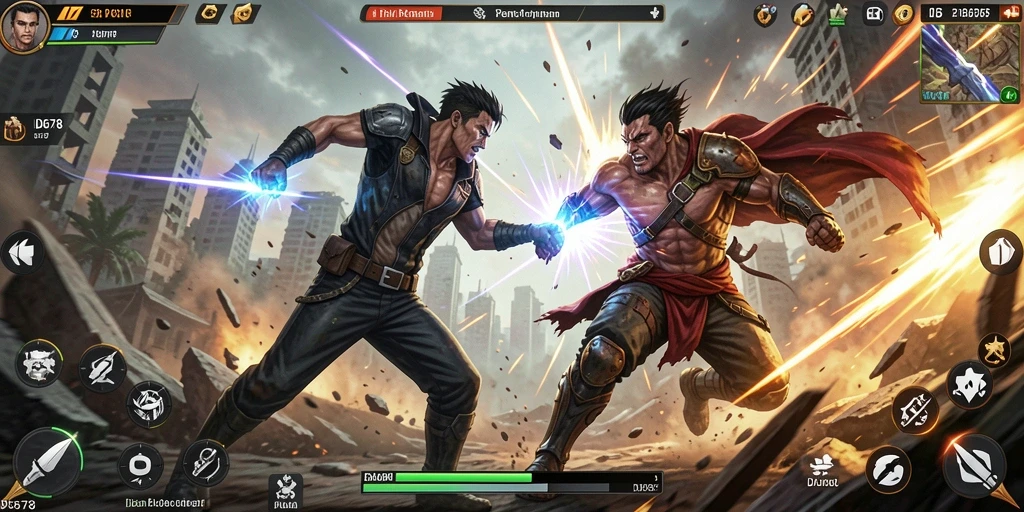 Tampilan gameplay menegangkan di ID678 dengan aksi seru dan dinamis.