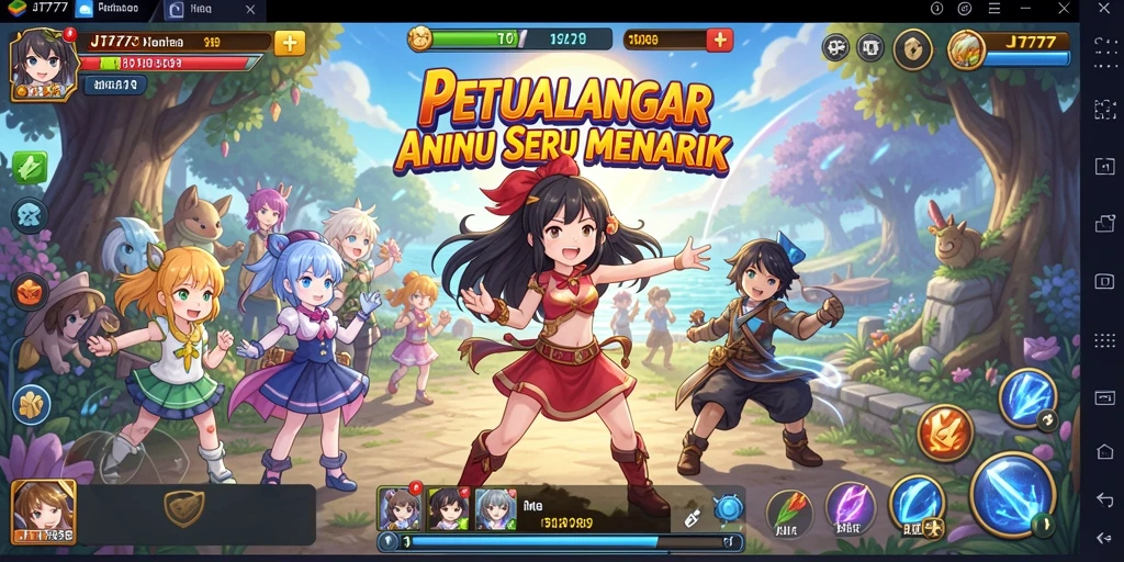 Tampilan gameplay JT777 yang seru dan menegangkan.