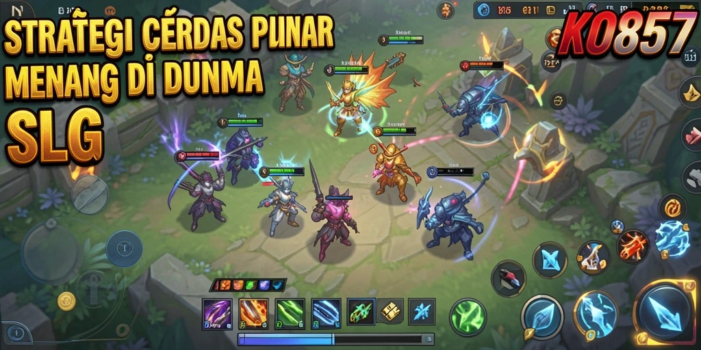 Gameplay mendebarkan dengan strategi taktis di KO857.