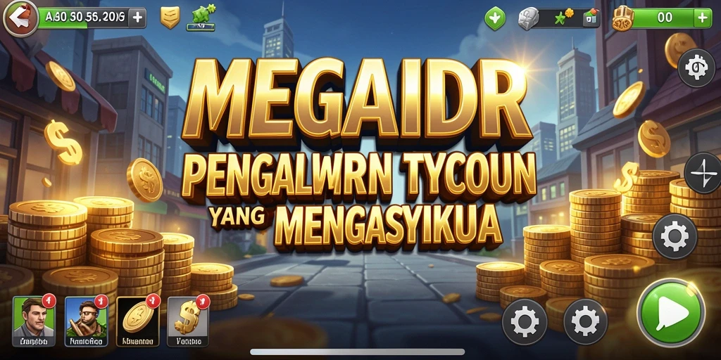 Tangkapan layar gameplay Tycoon di MEGAIDR yang menarik.
