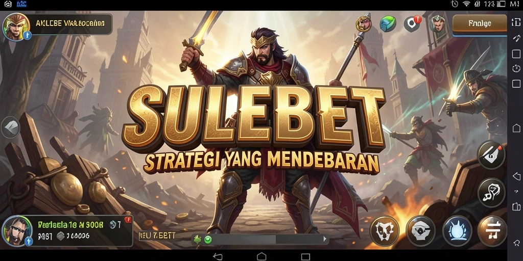 Tampilan gameplay yang menarik dari SULEBET dengan elemen SLG yang mendalam.